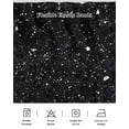 thumbnail image 5 of Black Star Sky Wrap Around Bed Skirts for Queen Bed 16" Drop,Bed Skirt with Adjustable Elastic Belt Dust Ruffle Bed Valance for Bedroom Hotel Modern Country Simple Abstract Pattern Bed Frame Cover, 5 of 7