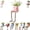 E, variant on Creative Sitting Human-Leg Planter For Succulent Lovers, Durable, Easy-Clean, Hidden Drain, Fits Succulents/Herbs, Playful For Desks