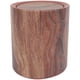 thumbnail image 1 of Bote de basura de grano de madera con tapa abatible Bote de basura redondo Contenedor de basura Cestas de papel de basura Titular Cesto de lavandería para sala de estar Cocina, 1 of 6