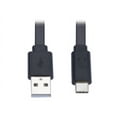 thumbnail image 5 of Tripp Lite USB-A to USB-C Flat Cable (M/M) Black 3 ft. (0.9 m), 5 of 12