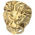 thumbnail image 3 of EOEMY Clothing Brooch Pin Lion Brooch Decorative Brooch Suit Collar Pin Animal Brooch, 3 of 9