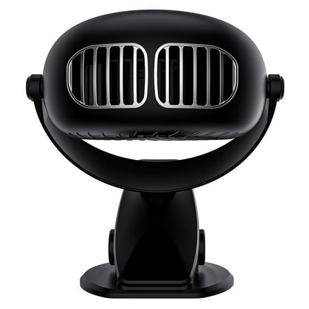 

Portable USB Rechargeable Fan 360 Degree 3-Speed Silent Black