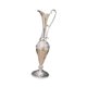 thumbnail image 4 of Jarrón de flores, maceta, decoración de escritorio, regalo, flores secas, adorno de aleación de zinc para Plata, 4 of 9