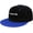Blue, variant on Salvadoreño El Salvador Salvadorian Roots Flat Brim Baseball Cap,Snapback Hats Adjustable Trucker Hat for Men