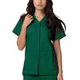 thumbnail image 2 of Adar Universal Women's Scrub Set ? Snap Front Scrub Top and Multi Pocket Scrub Pants, 2 of 7