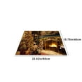thumbnail image 3 of HongHeng Christmas Clearance Under $5.00Christmas Door Mat Holiday Decoration Floor Mat Living Room Bathroom Non-slip Mat Foot Mat Shoe Cabinet Carpet Christmas Holiday Decorations, 3 of 6