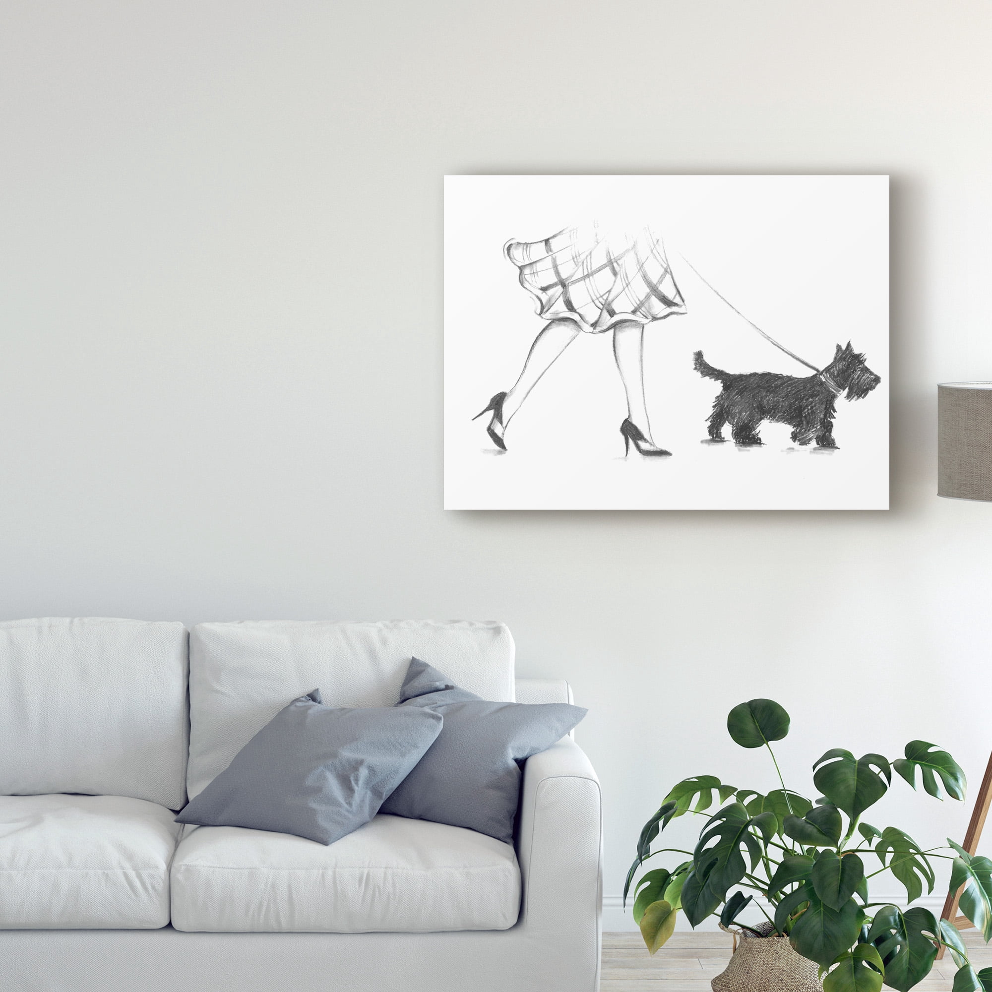 Trademark Fine Art 'Perfect Companion II' Canvas Art by Ethan Harper