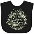 thumbnail image 3 of Inktastic Rockabilly Hotrod Boys or Girls Baby Bib, 3 of 4