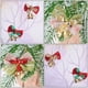 thumbnail image 4 of 12 lazos navideños con cascabeles, mini lazos navideños, adornos artesanales (colores variados), 4 of 7