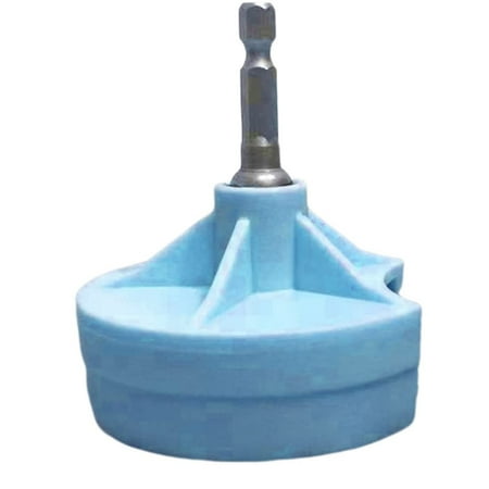 

1Pcs Knitting Machine Adapter with Hex Steel Bit Attachment for Drill Quick Knit Power Adapter Blue