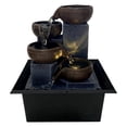thumbnail image 4 of fuente interior Fuente de Adornos de Feng Shui de 5 Relajante Decoración de oficina en hogar Adornos Artesanía Magideal fuente interior, 4 of 8