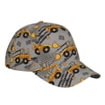 thumbnail image 3 of Naloa Original Classic Low Profile Hat Men Women Baseball Cap Dad Hat Adjustable Unconstructed Retro Excavator Print Cap, 3 of 9