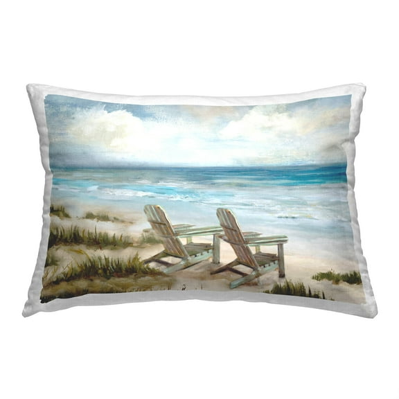 Stupell Industries View For Two Scenery Decorative Printed Throw Pillow, 14 x 20