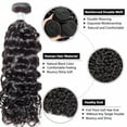 thumbnail image 2 of 1/3/4 Pcs Brazilian Water Wave Bundles 8-40 Inch Unprocessed Virgin Wet and Wavy Human Hair Bundles Weave Hair Brazilian Remy Hair Extensions, 2 of 7