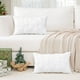 thumbnail image 4 of Ireezec Christmas Tree Snowflake Pillow Covers Embroidered Holiday Decor Throw Pillowcases for Couch Sofa Living Room Bedroom Festive Home Decorations Soft Plush Cushion Case Seasonal Accent Pillow, 4 of 8