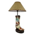 thumbnail image 4 of Southwestern Boho Chic Indian Two Gecko Lizards Cowboy Cowgirl Boots Table Lamp, 4 of 10