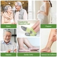 thumbnail image 5 of UNEEI Bamboo Viscose Diabetic Ankle Socks: Wide Calf Diabetic Socks with Seamless Toe - 6 Pairs Non Binding Neuropathy Socks for Women Men, Size 9-11, 5 of 6