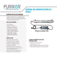 thumbnail image 2 of Sistema de Desinfección con luz Ultravioleta Purikor PKUV-6-RAV-PK Gold, 2 of 3