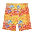 thumbnail image 4 of joogoo Scales Yellow Girls Lined Shorts Bike Dance Bottoms 5T, 4 of 7