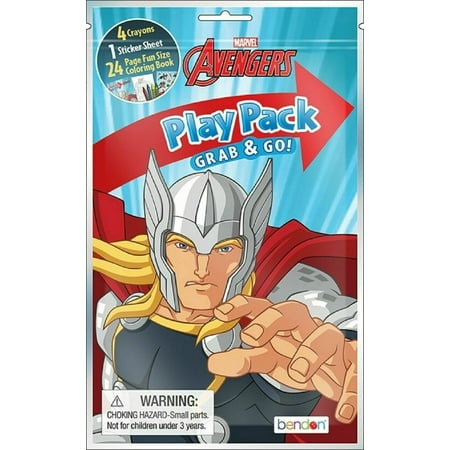 6X Thor Grab and Go Play Pack Party Favors (6 Packs)