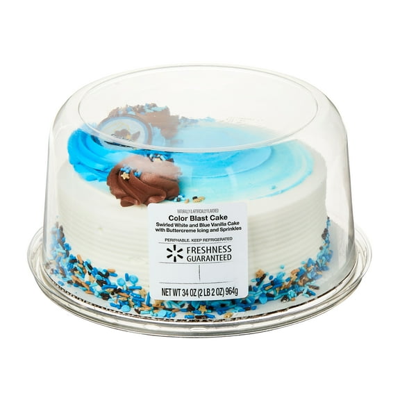 Freshness Guaranteed 7" Color Blast Rodeo Cake, 34 oz (Refrigerated)