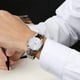 thumbnail image 4 of Reloj para mujer Reloj para hombre Reloj de acero de tungsteno Reloj de cuarzo con calendario para hombre Reloj para mujer para parejas Reloj para estudiantes, 4 of 6