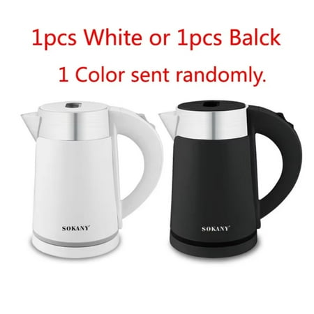 

LXJNGSJ Fast Boiling 1200-Watt 1-Liter Kettle BPA Free Stainless Steel Electric Tea Pot for Quick Brews and Hot Water Rapid Boil Technology for Speedy Tea and Coffee Making