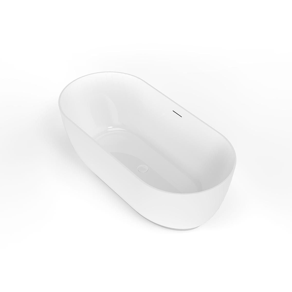 A&E Bath and Shower JORIMI-67-WHT FREESTANDING BATHTUB