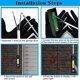 thumbnail image 3 of 2Pcs Universal Garage Door Opener Switch 41A4166 Lighted Wall Mounted Push Button Black Finish with, 3 of 5