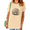 Apricot, variant on Women's Grunge Vintage Wild Herb Poison Floral Mushroom Skull Sarcastic Plant Quote Graphic Short Sleeve T-Shirts Black Tops