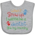 thumbnail image 3 of Inktastic Dentist Like Mommy Boys or Girls Baby Bib, 3 of 4