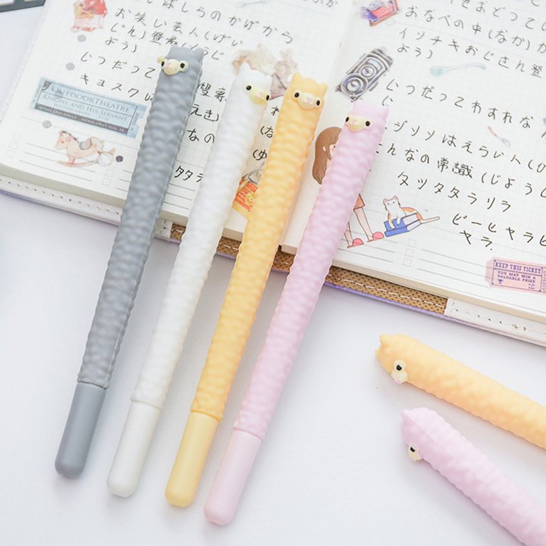 Adorable Alpaca Gel Ink Pen