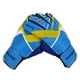 thumbnail image 2 of Guantes de fútbol para niños Accesorios deportivos de PU elásticos ajustables (5 azules), 2 of 7
