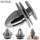 thumbnail image 3 of Kit de remaches y clips de sujeción para parachoques de panel de puerta de coche para Honda Accord Civic CR-V Del Sol (50 unidades), 3 of 9