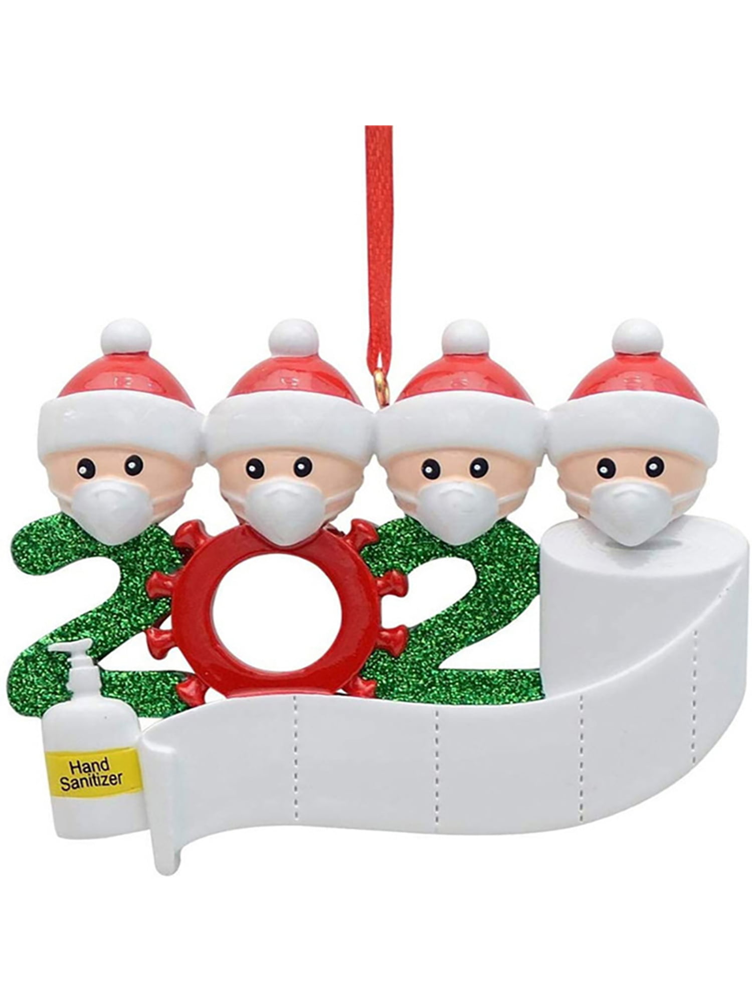 2020 Marry Christmas Hanging Ornaments Family Personal Ornament Decor 