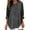 Black, variant on Tunic Tops for Women Loose Fit - Striped Crewneck Tees Roll Up Long Sleeve T Shirts Ladies Fall Winter Clothes (XL, Wine)