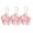 3pcs, variant on Pink Keychain Accessory Soft Plush Cherry Blossom Keychain Pendant 1/2/3 Pcs Pink Floral Bag Charm Fluffy Keyring Accessory for Backpacks Tote Bags