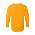 thumbnail image 3 of Gildan - Heavy Cotton Youth Long Sleeve T-Shirt - 5400B - Gold - Size: S, 3 of 3