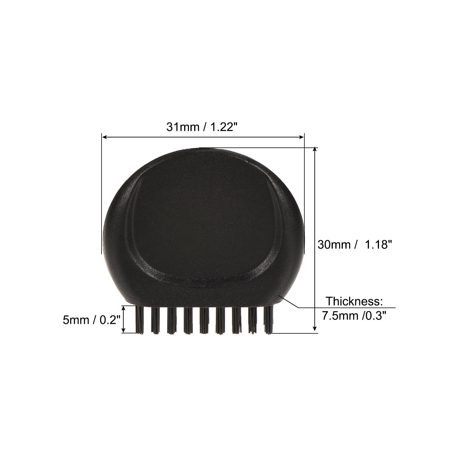 Unique Bargains Mini Golf Club Brush Portable Pocket Groove Cleaner