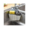 thumbnail image 1 of 1pc Sink Sponge Holder Drain Basket Adjustable Button Type Sink Hanging Bag Kitchen Storage Organizer Rack For Kitchen Sink, Bath Faucet Storage Baske, 1 of 4