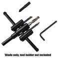 thumbnail image 3 of Bit Router Bit Tool Cutter Drill Bit mm Silver Silver Alloy Blade Adjustable Alloy Nickel Plated Wood Plastic New Alloy, 3 of 9