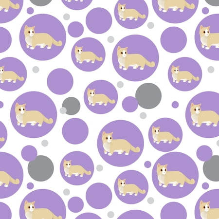 Munchkin Cat Premium Gift Wrap Wrapping Paper Roll