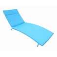 thumbnail image 2 of CoSoTower 2-Pack Water-Resistant Chaise Lounge Cushions 79.25" x 27.5" Outdoor Patio Chair Cushions with Ties, Polyester Poolside Sunbed Cushions for Most Chaise Lounges (Lounges Sold Separately), 2 of 9