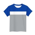 thumbnail image 4 of T-Shirt pour Enfants, Manches Courtes à Col Rond avec Motif Imprimé, Haut de Sport Décontracté pour Garçons et Filles 2-13 Ans, 4 of 6