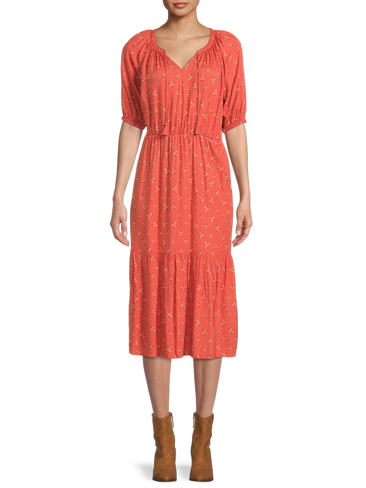BeachLunchLounge Women's Ruffle Hem Dress