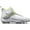 WHITE-METALLIC SILVER-WHITE, variant on Men's Highlight Hammer Mc Football Shoe