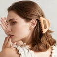 thumbnail image 2 of The C Law Clips Barrettes for Thick & Long Hair - Soft Flexible Cozy Clip with Strong Hold Lightweight Hair Accessories for Everyday Wear, 2 of 4