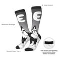 thumbnail image 5 of Saiise Bluey Funny Socks Men Women Boys Kids Adults Novelty Graphic Crew Tube Socks Crazy Design Casual Dress Socks for Sports,Running,Travel, 5 of 7