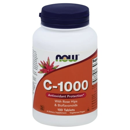 NOW Foods - Vitamin C-1000 with Rose Hips - 100