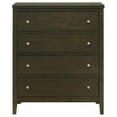 thumbnail image 3 of Wilkes 4-drawer Chest of Drawers Dark Cocoa, 3 of 12
